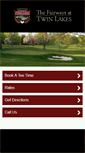 Mobile Screenshot of fairwaysattwinlakes.com